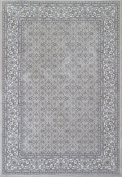 Dynamic Rugs ANCIENT GARDEN 57011-9666 Soft Grey and Cream